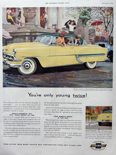 1954 chevrolet bel air sport - 1954,