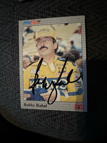 Signed trading card - signed, indy