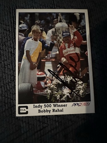 Signed trading card indy - signed,