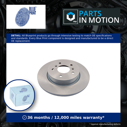 Brake discs pair solid - brake,