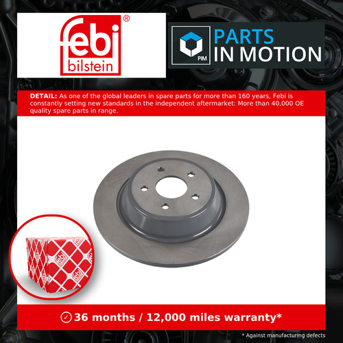 Brake discs pair solid - pair,