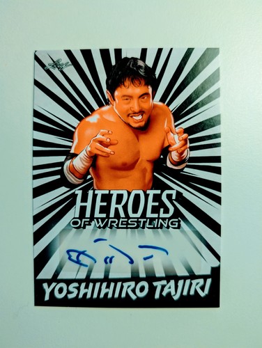 Wwe yoshihiro tajiri leaf pro - wwe,