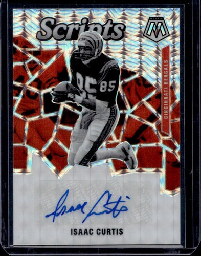 Isaac curtis auto 2020 panini - curtis,