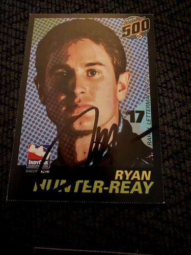 Signed trading card indy 500 - trading,