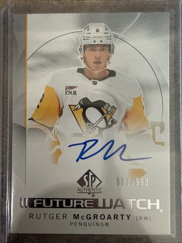 Hockey card auto future - hockey,