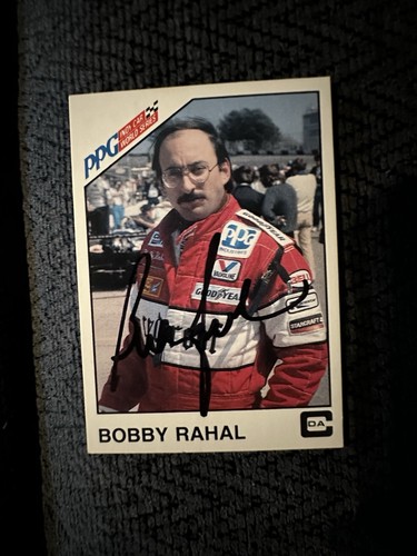 Signed trading card indy - card, 500