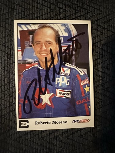 Signed trading card indy 500 - indy,