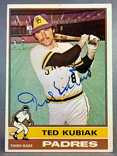 1976 topps 578 ted kubiak - 1976,