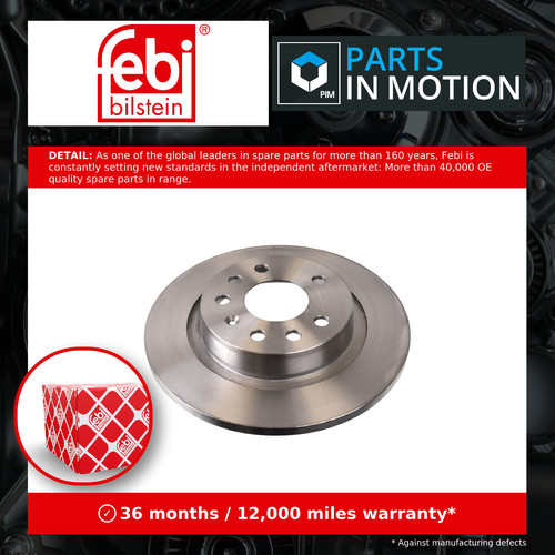 Brake discs pair solid - brake,