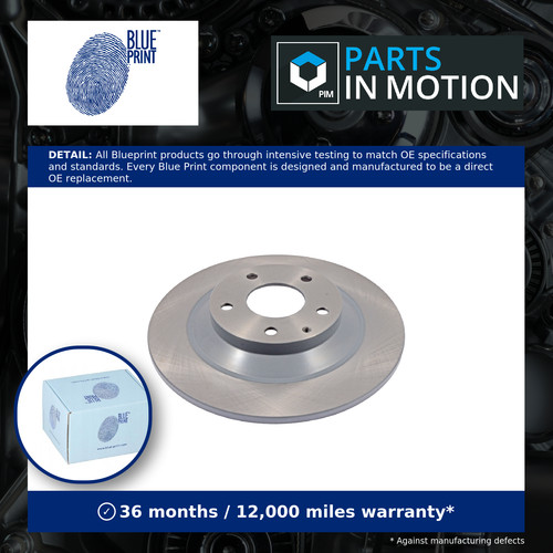 Brake discs pair - brake, fits