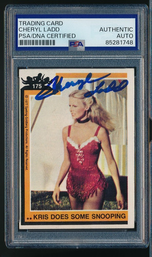 1977 topps charlie - charlie's, angels