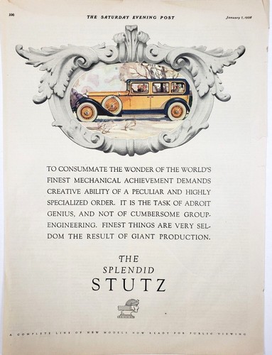 Splendid stutz blackhawk - splendid,