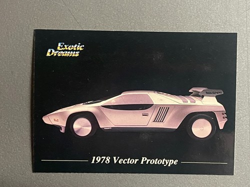 1978 vector prototype - prototype, coupe