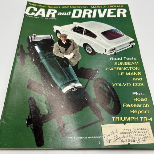 Car and driver magazine - car,