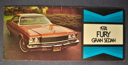 1974 plymouth fury gran sedan - plymouth,
