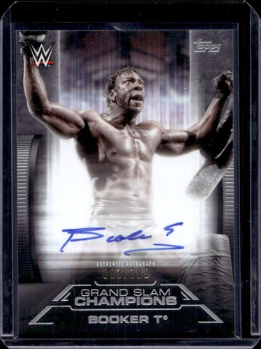 Booker wwe wwf - wwe, auto
