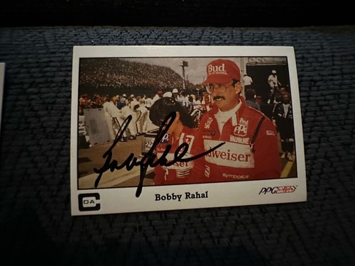 Signed trading card - card, indy