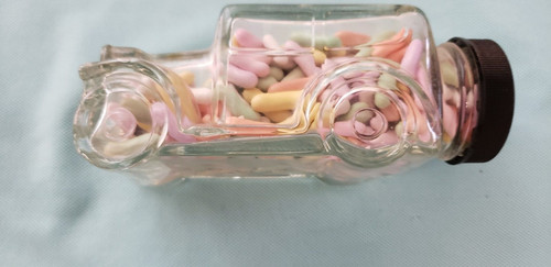 Excellent clear glass - clear, vintage