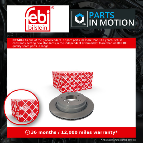 Brake discs pair - brake, vented