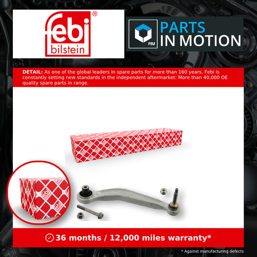 Wishbone suspension arm rear - suspension,