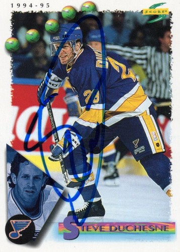 Score steve duchesne - 94/95,