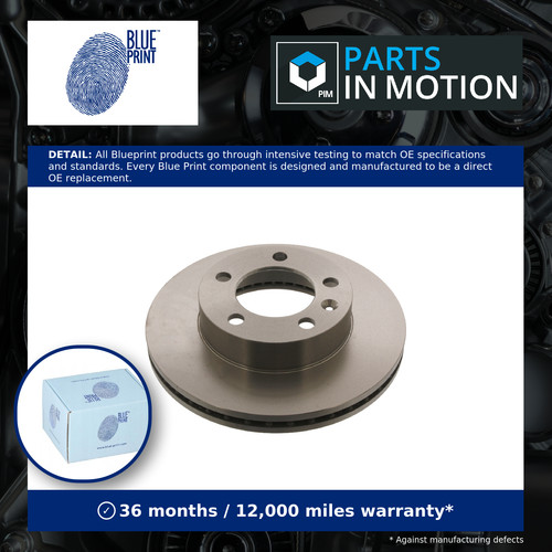 Brake discs pair vented - brake,