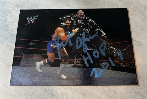 Kurt angle rookie - angle, signed