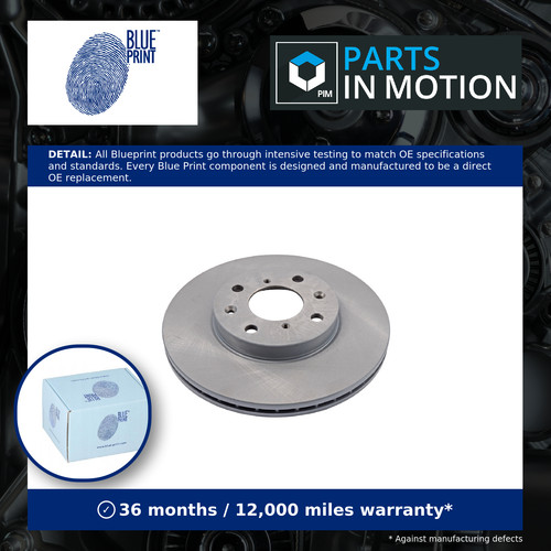 Brake discs pair vented - brake,