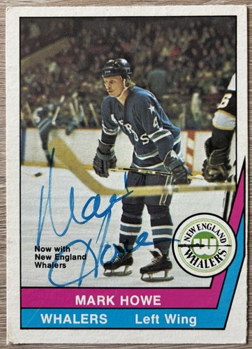 1977 opc wha mark howe - 1977-78, #25