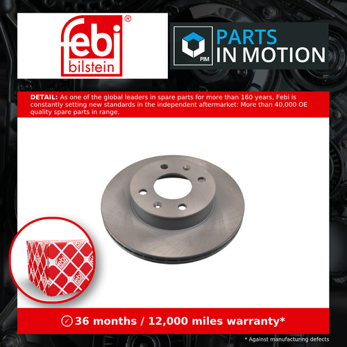 Brake discs pair vented - 2x,