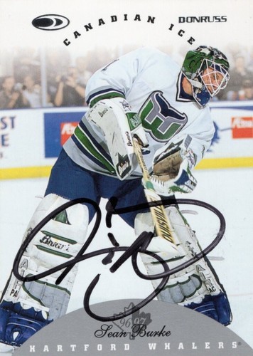 Donruss sean burke - 96, auto