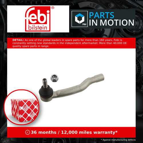 Tie track rod - tie, end