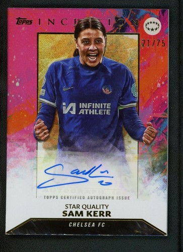 2024 sam kerr auto topps - 2024,