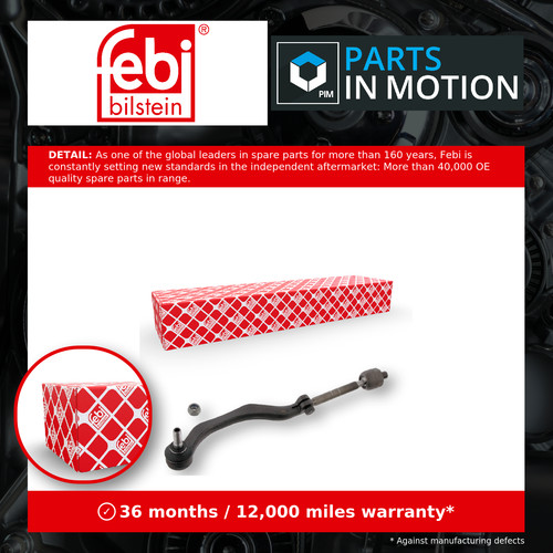 Steering rod assembly - rod, fits