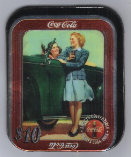 Coca cola 10 - '96, $10