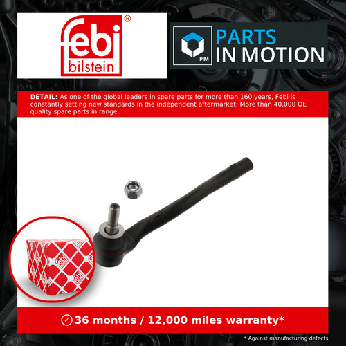 Tie track rod - tie, end